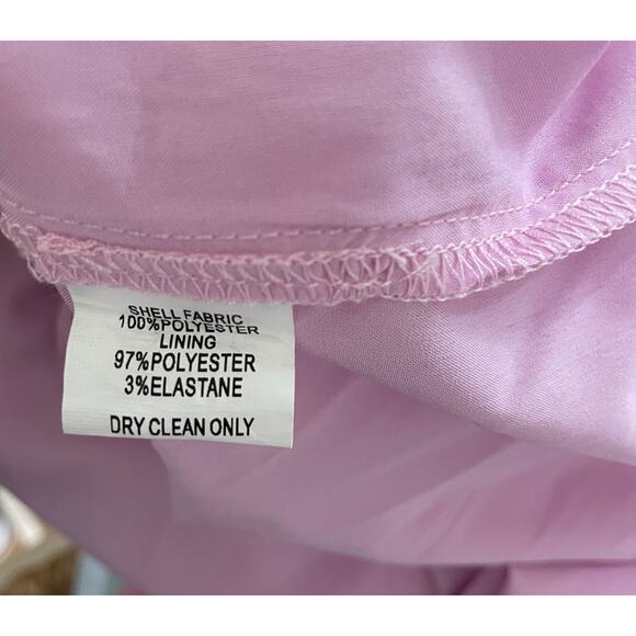 Amanda Uprichard Sicily Mini Dress Mystic Pink Blue Size Small Lightly Worn - Picture 11 of 11